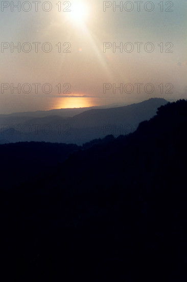 Nature, Italy, region of Sicilia 1975 Monti Peloritani (Peloritani Mountains).
