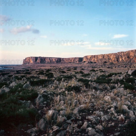 Nature, Italy, region of Sicilia 1975 Capo Sanvito (San Vito Cape).