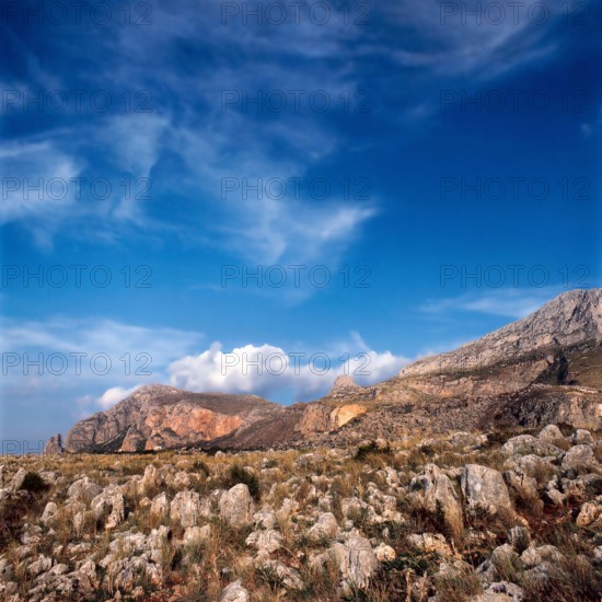Nature, Italy, region of Sicilia 1975 Capo Sanvito (San Vito Cape).