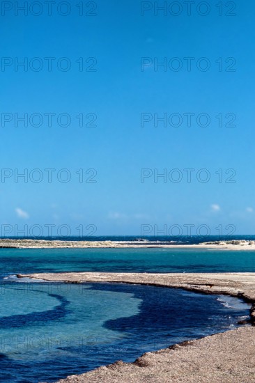 Nature, Italy, region of Sicilia 1975 Isola di Capo Passero (Capo Passero Island).