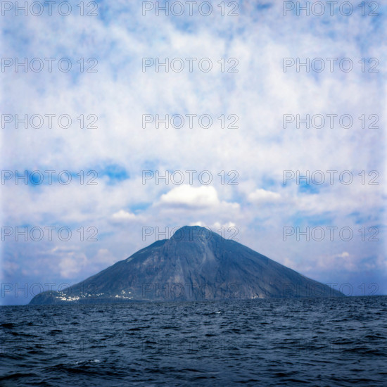 Nature, Italy, region of Sicilia 1975 Isole Eolie, Isola di Stromboli (Aeolian Islands, Stromboli  Island).