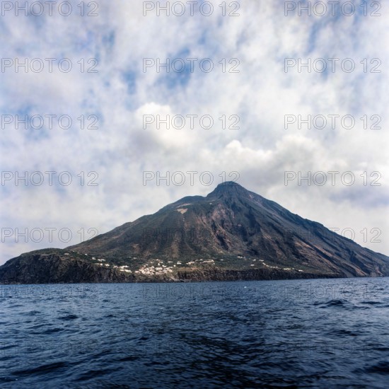 Nature, Italy, region of Sicilia 1975 Isole Eolie, Isola di Stromboli (Aeolian Islands, Stromboli  Island).