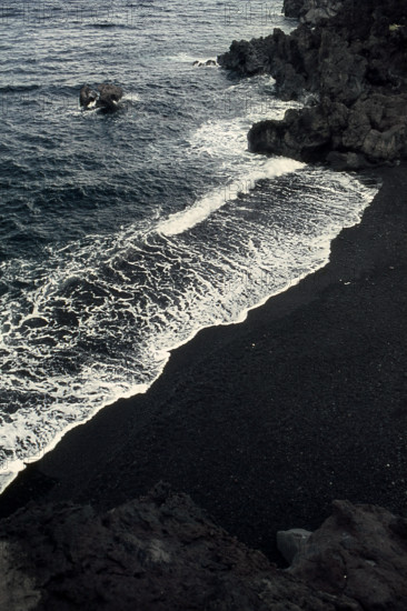 Nature, Italy, region of Sicilia 1975 Isole Eolie, Isola di Stromboli (Aeolian Islands, Stromboli  Island).