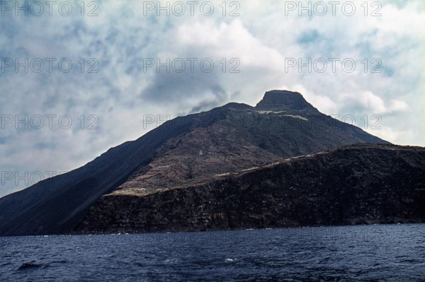Nature, Italy, region of Sicilia 1975 Isole Eolie, Isola di Stromboli (Aeolian Islands, Stromboli  Island).