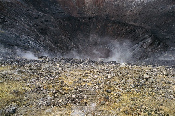 Nature, Italy, region of Sicilia 1975 Isole Eolie, Isola di Vucano (Aeolian Islands, Vulcano Island).