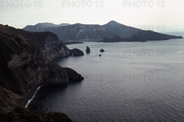 Nature, Italy, region of Sicilia 1975 Isole Eolie, Lipari Quattrocchi  (Aeolian Islands, Lipari  Island, Quattrocchi).