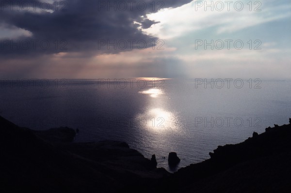 Nature, Italy, region of Sicilia 1975 Isole Eolie, Lipari Quattrocchi  (Aeolian Islands, Lipari  Island, Quattrocchi).
