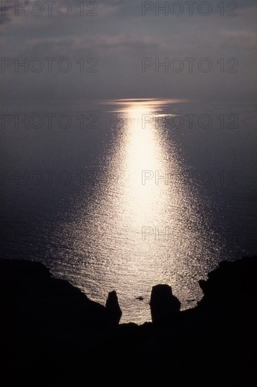 Nature, Italy, region of Sicilia 1975 Isole Eolie, Lipari Quattrocchi  (Aeolian Islands, Lipari  Island, Quattrocchi).