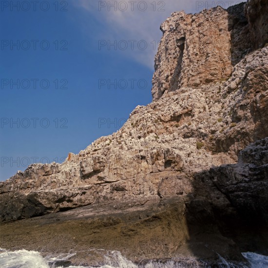 Nature, Italy, region of Sicilia 1975 Isole Egadi, Isola di Marettimo (Egadi Islands,  Marettimo Island).