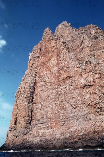 Nature, Italy, region of Sicilia 1975 Isole Egadi, Isola di Marettimo (Egadi Islands,  Marettimo Island).