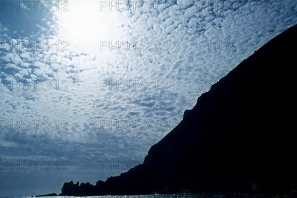 Nature, Italy, region of Sicilia 1975 Isole Egadi, Isola di Marettimo (Egadi Islands,  Marettimo Island).