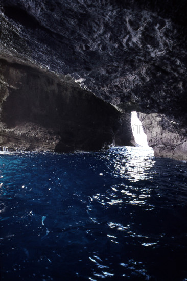 Nature, Italy, region of Sicilia 1975 Isole Egadi, Isola di Marettimo (Egadi Islands,  Marettimo Island).