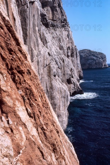 Nature, Italy, region of Sardegna 1975 Riviera del Corallo - Capo Caccia (Coral Riviera - Caccia Cape).