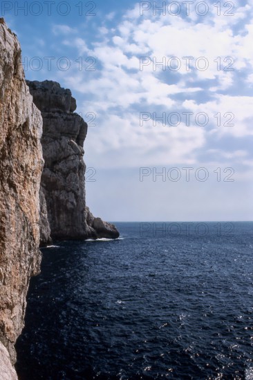 Nature, Italy, region of Sardegna 1975 Riviera del Corallo - Capo Caccia (Coral Riviera - Caccia Cape).