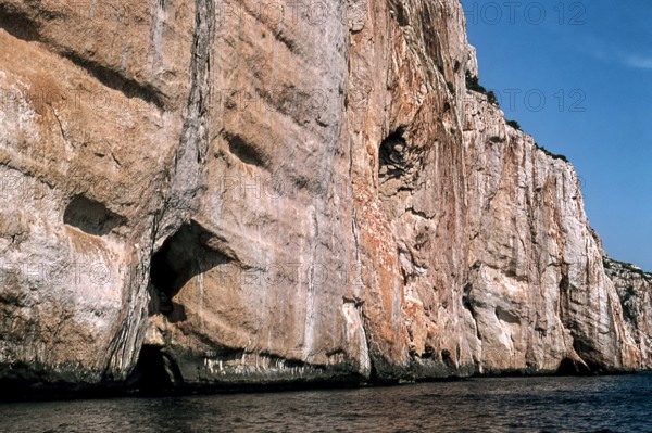 Nature, Italy, region of Sardegna 1975 Riviera del Corallo - Capo Caccia (Coral Riviera - Caccia Cape).