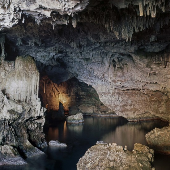 Nature, Italy, region of Sardegna 1975 Riviera del Corallo - Capo Caccia - Grotte di Nettuno (Coral Riviera - Caccia Cape - Neptune Caves).
