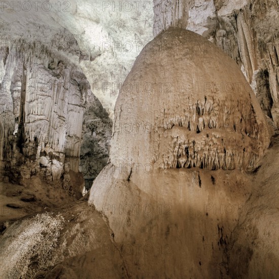 Nature, Italy, region of Sardegna 1975 Riviera del Corallo - Capo Caccia - Grotte di Nettuno (Coral Riviera - Caccia Cape - Neptune Caves).