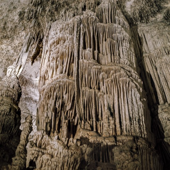 Nature, Italy, region of Sardegna 1975 Riviera del Corallo - Capo Caccia - Grotte di Nettuno (Coral Riviera - Caccia Cape - Neptune Caves).
