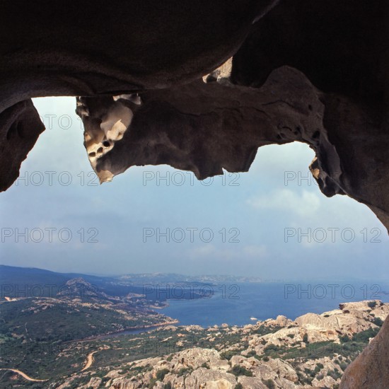 Nature, Italy, region of Sardegna 1975 Gallura - Capo Orso (Bear Cape).