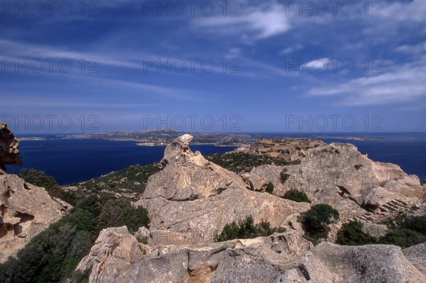 Nature, Italy, region of Sardegna 1975 Gallura - Capo Orso (Bear Cape).