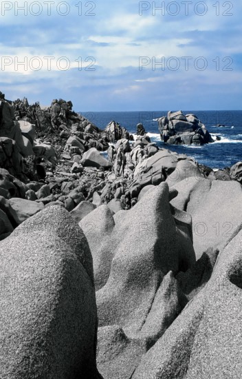 Nature, Italy, region of Sardegna 1975 Gallura - Capo Testa (Testa Cape).