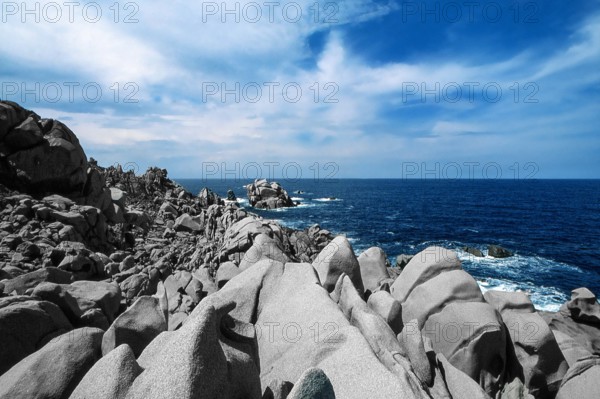 Nature, Italy, region of Sardegna 1975 Gallura - Capo Testa (Testa Cape).