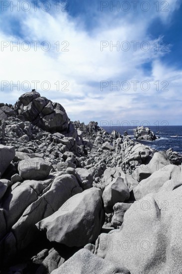 Nature, Italy, region of Sardegna 1975 Gallura - Capo Testa (Testa Cape).