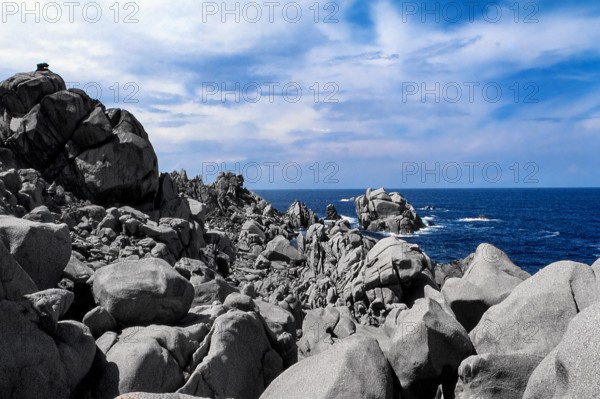 Nature, Italy, region of Sardegna 1975 Gallura - Capo Testa (Testa Cape).