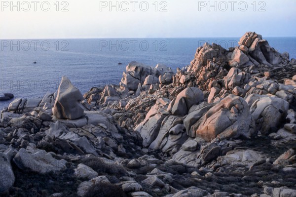 Nature, Italy, region of Sardegna 1975 Gallura - Capo Testa (Testa Cape).