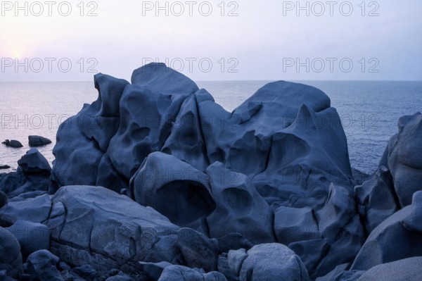 Nature, Italy, region of Sardegna 1975 Gallura - Capo Testa (Testa Cape).