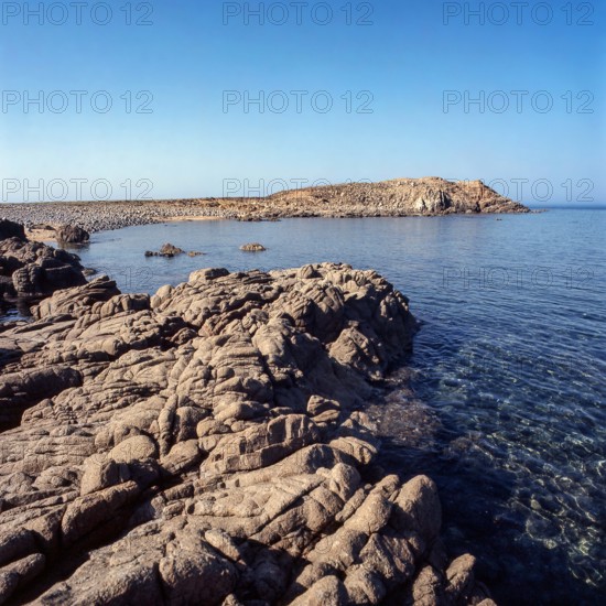 Nature, Italy, region of Sardegna 1975 Capo Pecora (Pecora Cape).