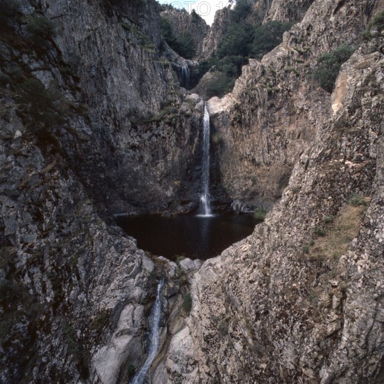 Nature, Italy, region of Sardegna 1975 Massiccio del Gannargentu (Gennargentu Massif).