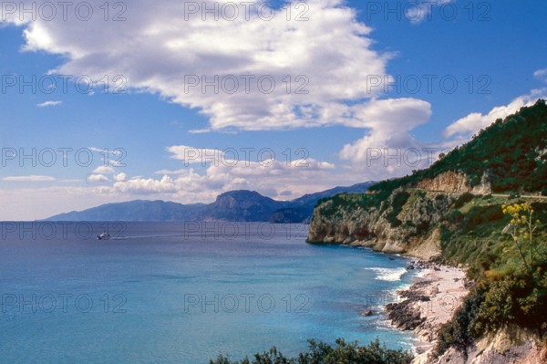 Nature, Italy, region of Sardegna 1975 Costa Smeralda (Emerald Coast).