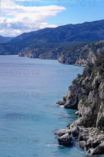 Nature, Italy, region of Sardegna 1975 Costa Smeralda (Emerald Coast).