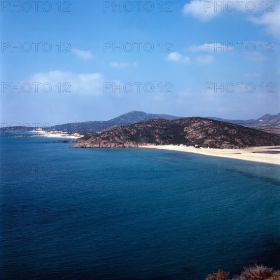 Nature, Italy, region of Sardegna 1975 Capo Teulada - Porto Pino (Teulada Cape - Porto Pino).