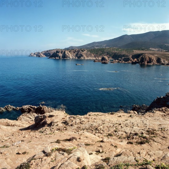 Nature, Italy, region of Sardegna 1975 Capo Teulada - Porto Pino (Teulada Cape - Porto Pino).