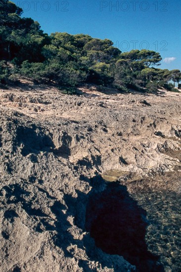 Nature, Italy, region of Sardegna 1975 Capo Teulada - Porto Pino (Teulada Cape - Porto Pino).
