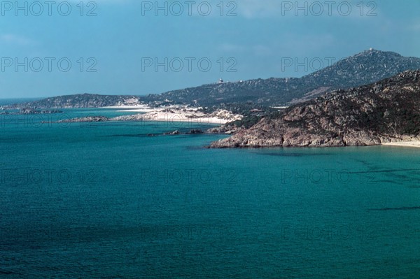 Nature, Italy, region of Sardegna 1975 Capo Teulada - Porto Pino (Teulada Cape - Porto Pino).