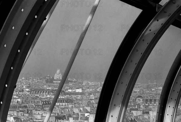 1976, Paris, Rive droite, Centre Pompidou, Beaubourg.