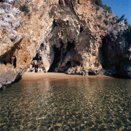 Nature, Italy, Campania region, 1975 Cape Palinuro.