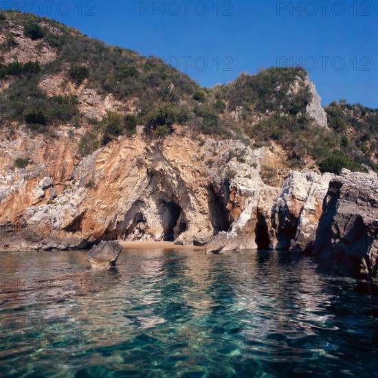 Nature, Italy, Campania region, 1975 Cape Palinuro.