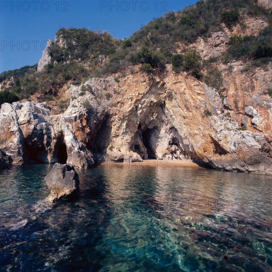 Nature, Italy, Campania region, 1975 Cape Palinuro.