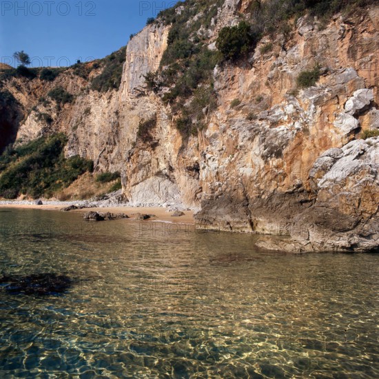 Nature, Italy, Campania region, 1975 Cape Palinuro.