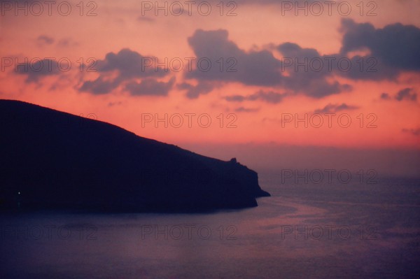 Nature, Italy, Campania region, 1975 Cape Palinuro.