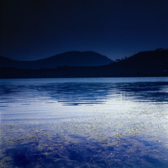 Nature, Italy, region of Campania, 1975 Lake Avernus.