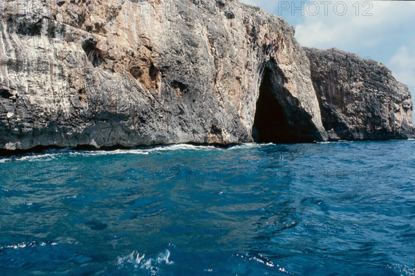 Nature, Italy, region of Puglia 1975 Costa del Salento (Salento coast).