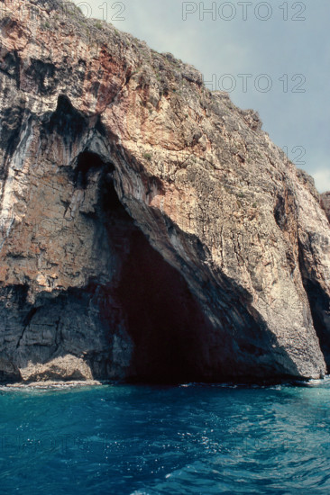 Nature, Italy, region of Puglia 1975 Costa del Salento (Salento coast).
