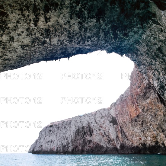 Nature, Italy, region of Puglia 1975 Costa del Salento-Grotta Zinzulusa (Salento coast- Zinzulusa cave).