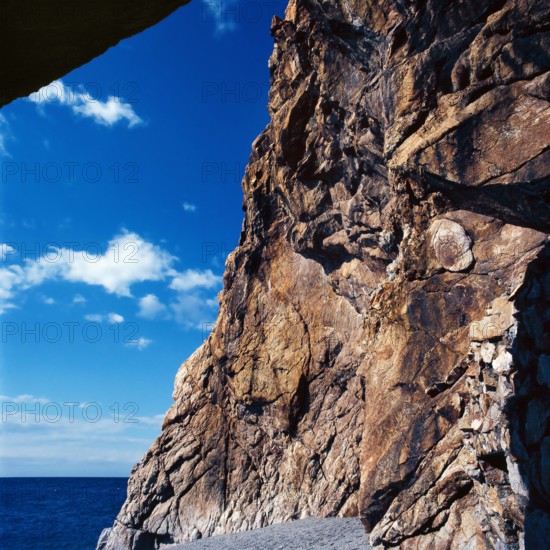 Nature, Italy, region of Sicilia Capo Calavà (Calavà Cape).