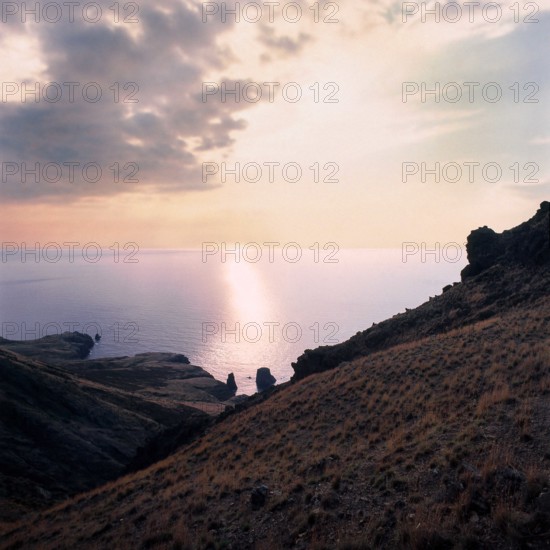 Nature, Italy, region of Sicilia 1975 Isole Eolie, Lipari Quattrocchi  (Aeolian Islands, Lipari Island, Quattrocchi).
